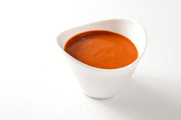 chiltepin hot sauce in a ramekin