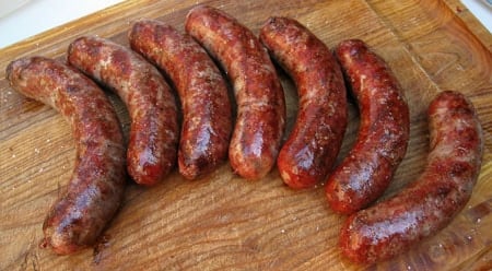 Toulouse sausage links. 