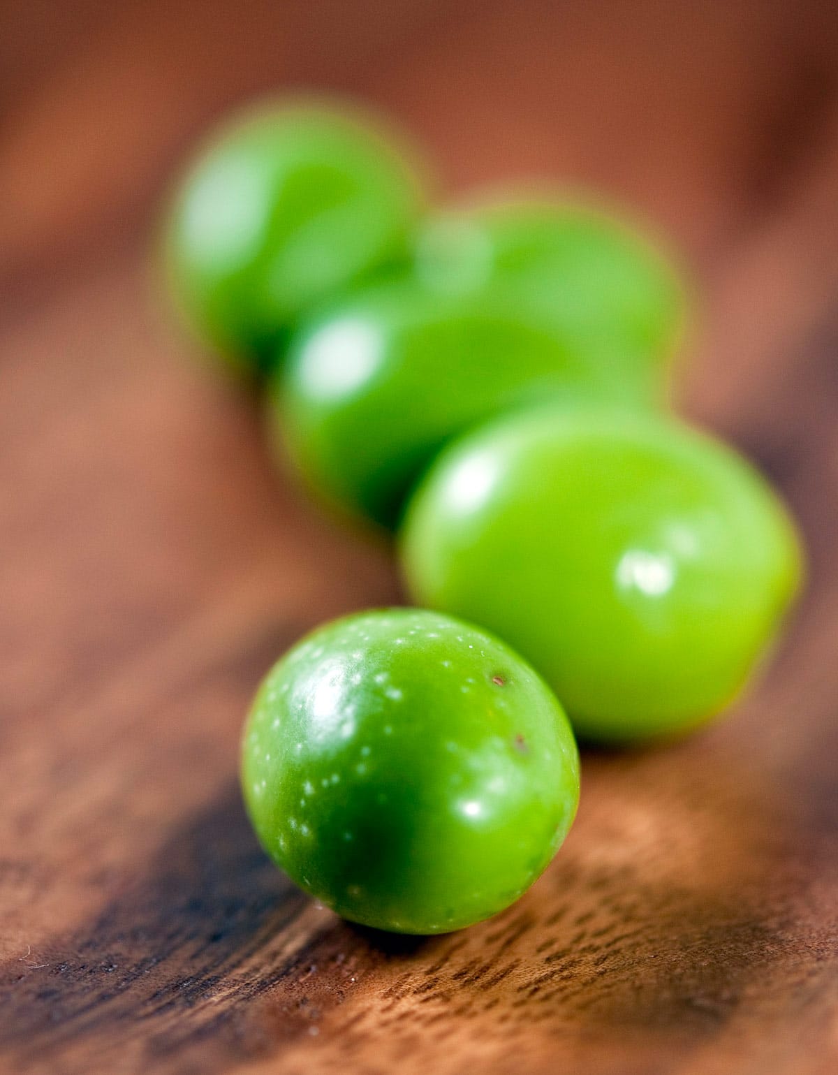 Green olives after brining olives