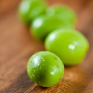 cured green olives