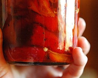 how to preserve red peppers