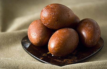 Madrone bark eggs