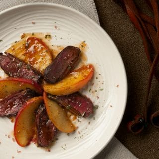 duck breast with apples recipe