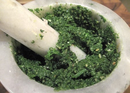 nettle pesto