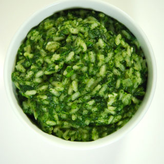 nettle risotto