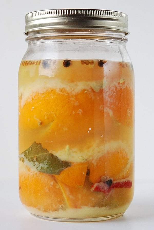 Finished preserved lemons recipe