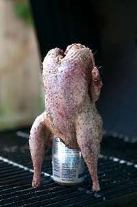 pheasant beer uncooked grill barbecued 2010 cook