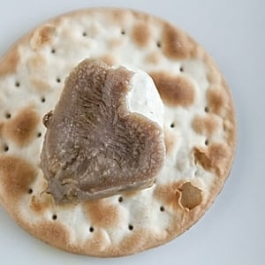 braised venison tongue with horseradish