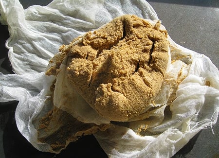 acorn flour ball 