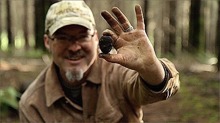 an Oregon black truffle