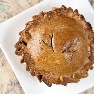 receta de pastel de carne de venado