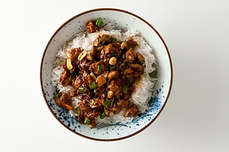 Sichuan Rabbit with Peanuts - Chinese Rabbit Recipe