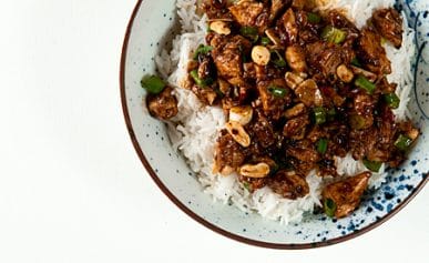 sichuan rabbit with peanuts