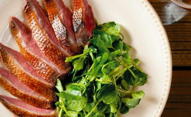 finished smoked duck recipe