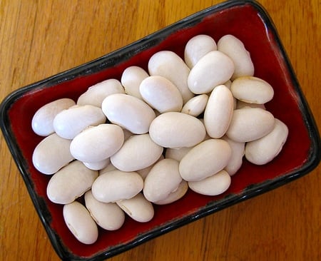 white runner beans