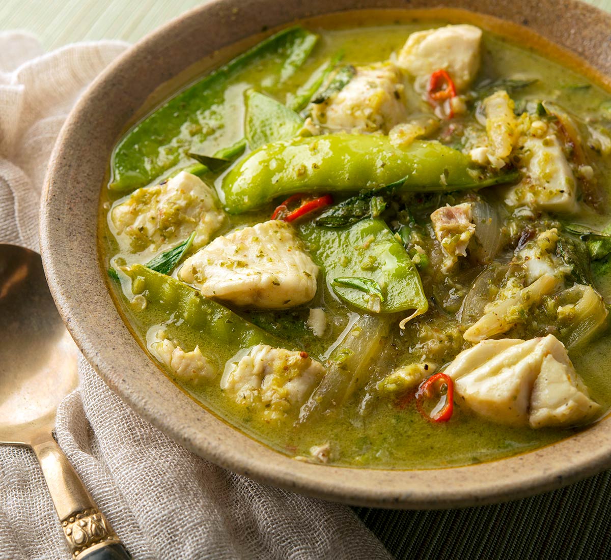 Thai Food Green Curry