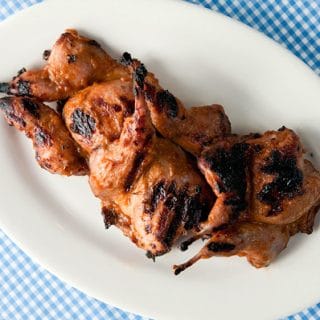 Barbecued quail recipe