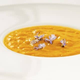 squash soup with bacon recipe