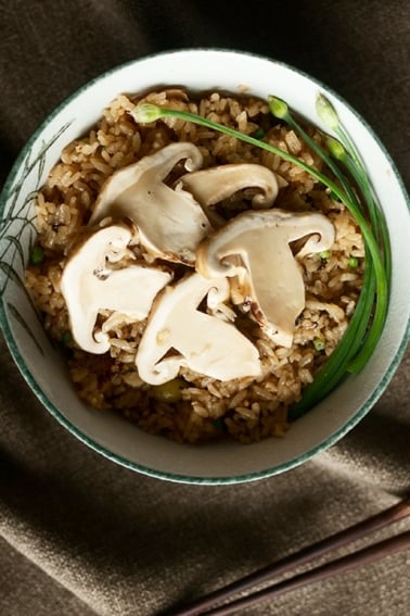 matsutake mushroom rice