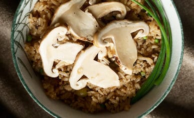 matsutake mushroom rice