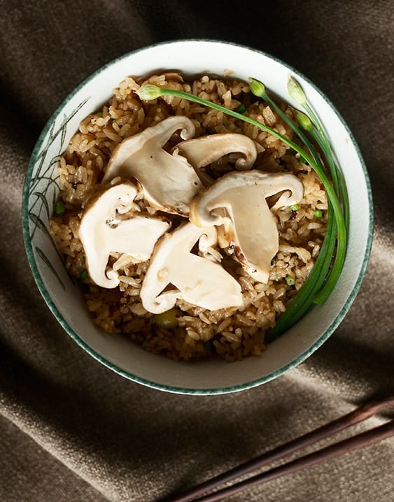  Arroz Matsutake gohan