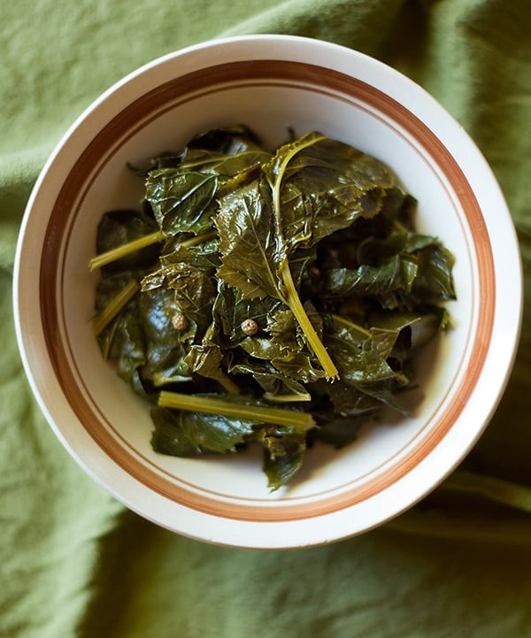 Szechuan Style Fish with Pickled Mustard Greens