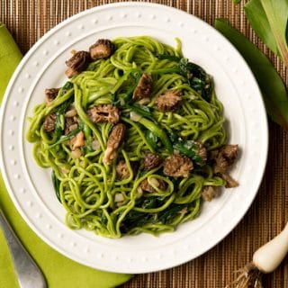 ramp pasta morels recipe
