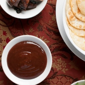 chinese plum sauce recipe, with Chinese pancakes