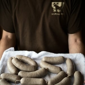 snow goose bockwurst