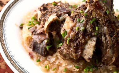 Austrian braised venison shank recipe