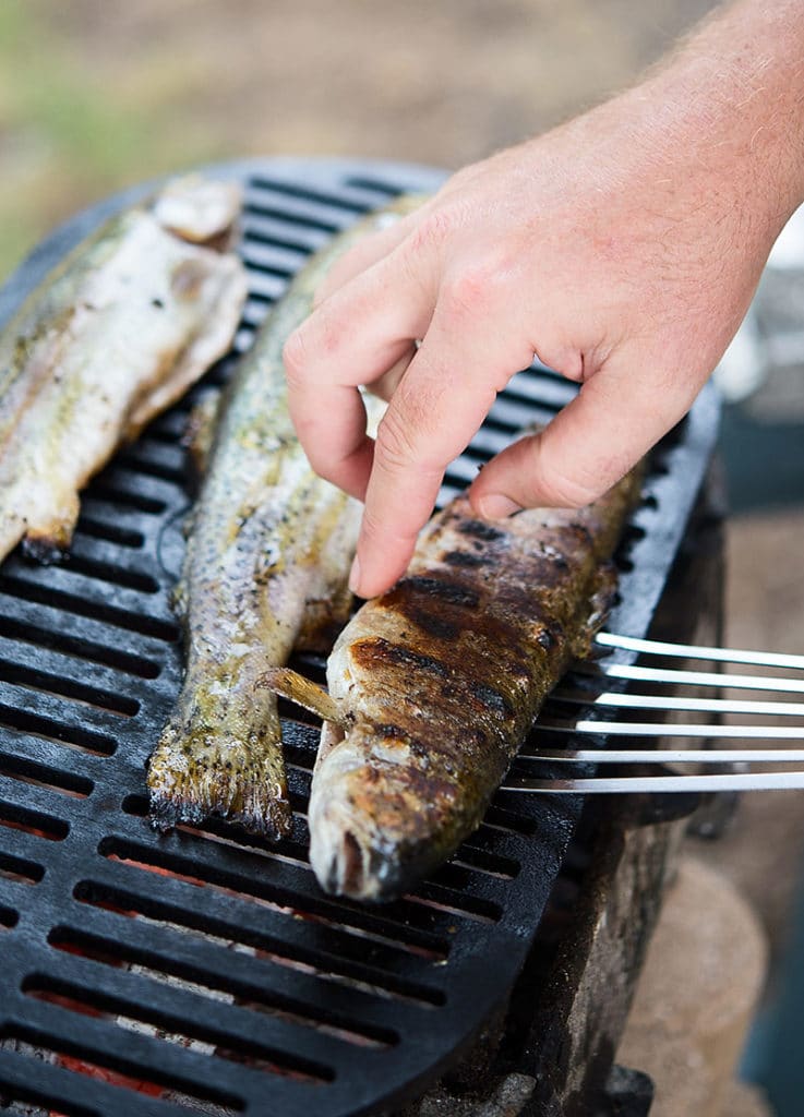 Grilled Trout Recipe How to Grill a Whole Trout or Kokanee