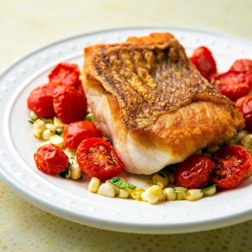 Pan Seared Red Fish - Chef Gason