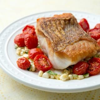 red snapper with cherry tomatoes recipe