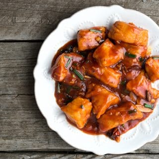 Chinese sweet and sour fish