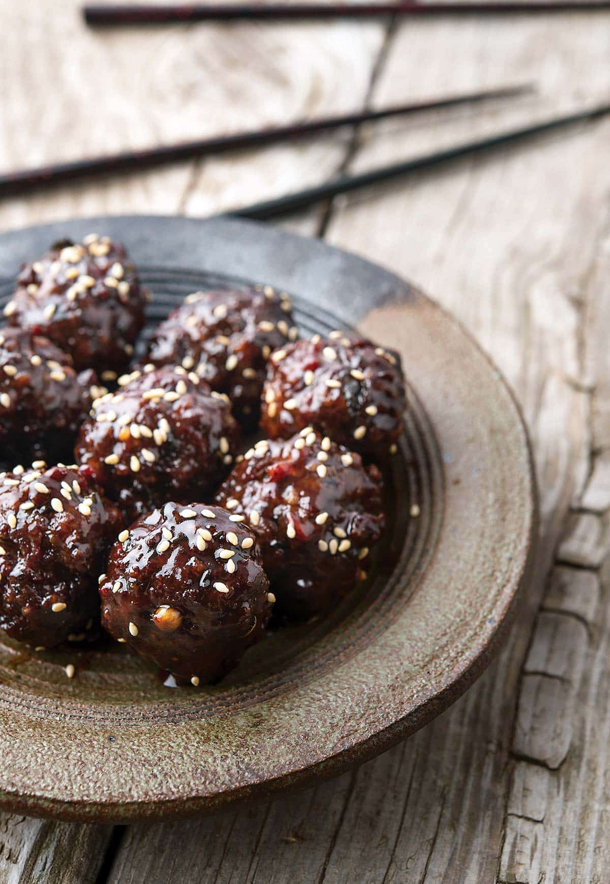 Teriyaki Meatballs Recipe - Teriyaki Venison Meatballs | Hank Shaw