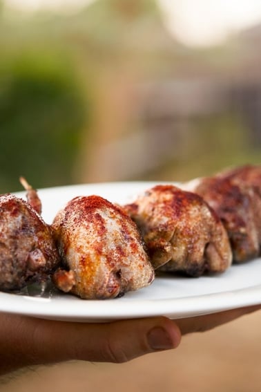 grilled doves recipe