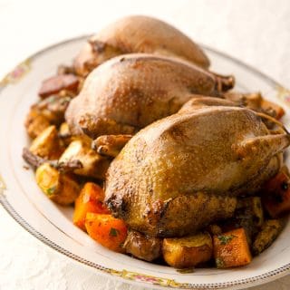 roast pigeon recipe