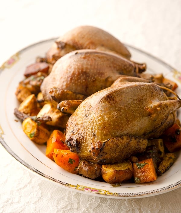 roast pigeon recipe 