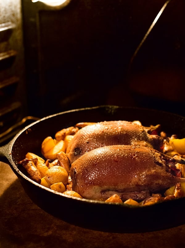 slow roast duck recipe in the oven
