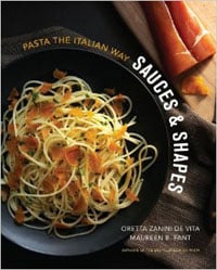book cover of sauces and shapes. 