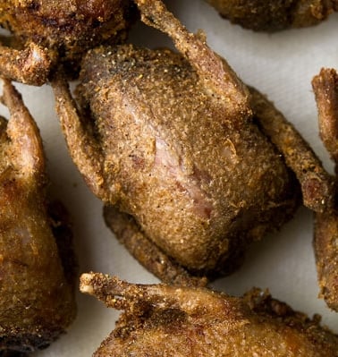 Fried doves recipe