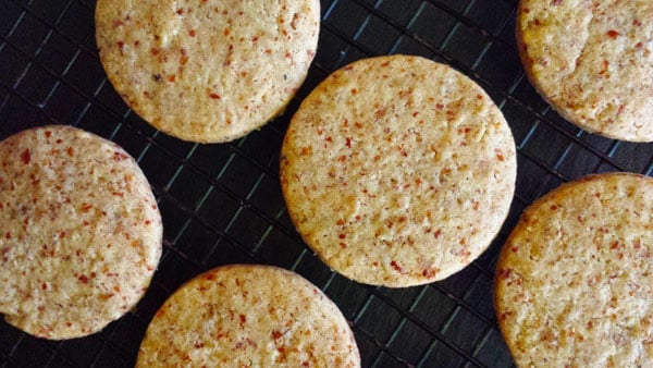 Manzanita shortbread cookies