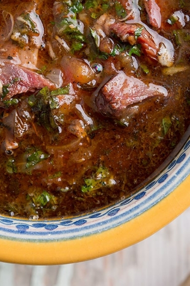 Mexican chocolomo stew