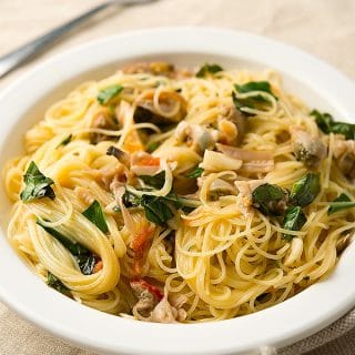 linguine with white clam sauce