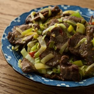 Chinese venison with cumin