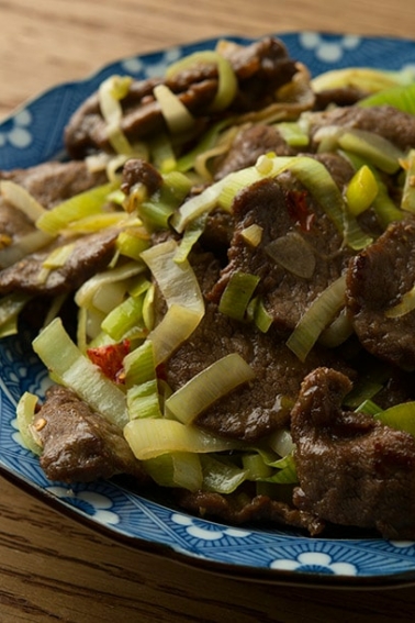 Chinese venison with cumin