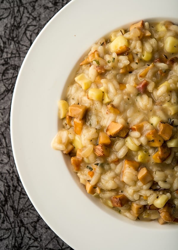 Chanterelle Risotto Recipe - How to Make Chanterelle Mushroom Risotto