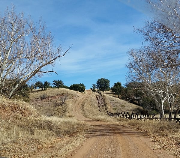 The Mexican border