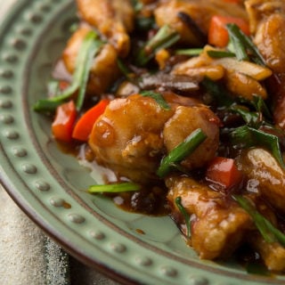 stir-fried frog legs
