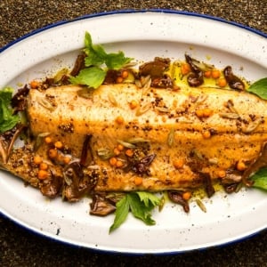 broiled trout recipe